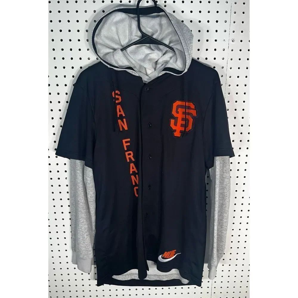 Nike San Francisco button up hoodie